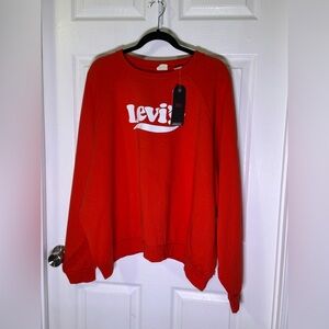 Levi's Classic Red Sweatshirt
